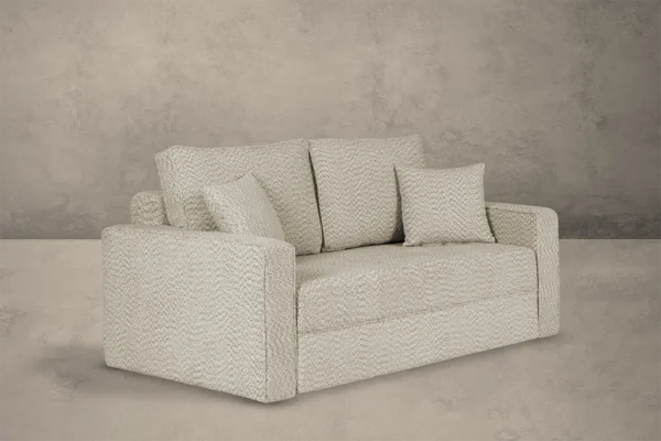 Kanapes dithesios Amaroni grey off white