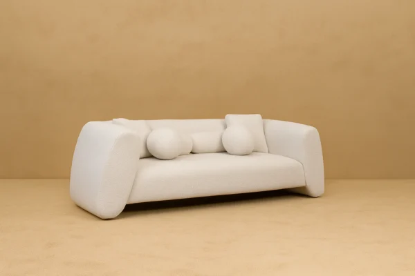 Καναπές Versilia 3Θ milky grey
