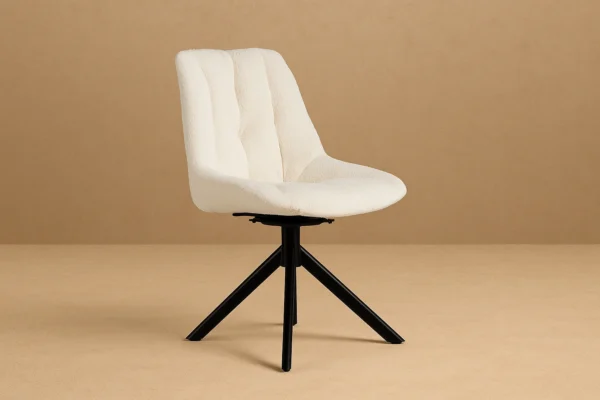 Περιστρεφόμενο κάθισμα Mariangela light beige