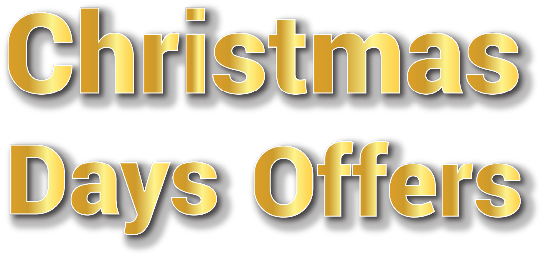 Christmas days offers